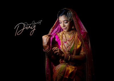 Drone bridal photoshoot in Chennai
